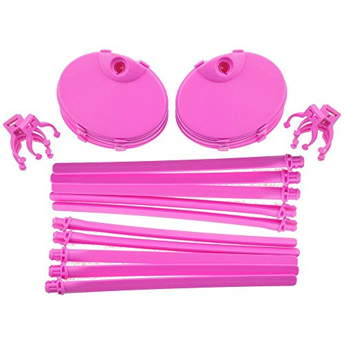Image of 10 Pcs Doll Toy Stand Support for Dolls Prop up Mannequin Model Display Holder,Dolls Stands for 11 inch to 13 inch Dolland Action Figures Doll Accessories Rose Pink