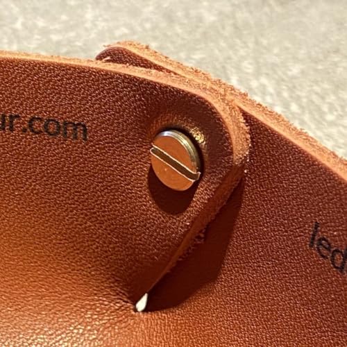 Coque en cuir véritable pour clés protège boîtier contre les rayures