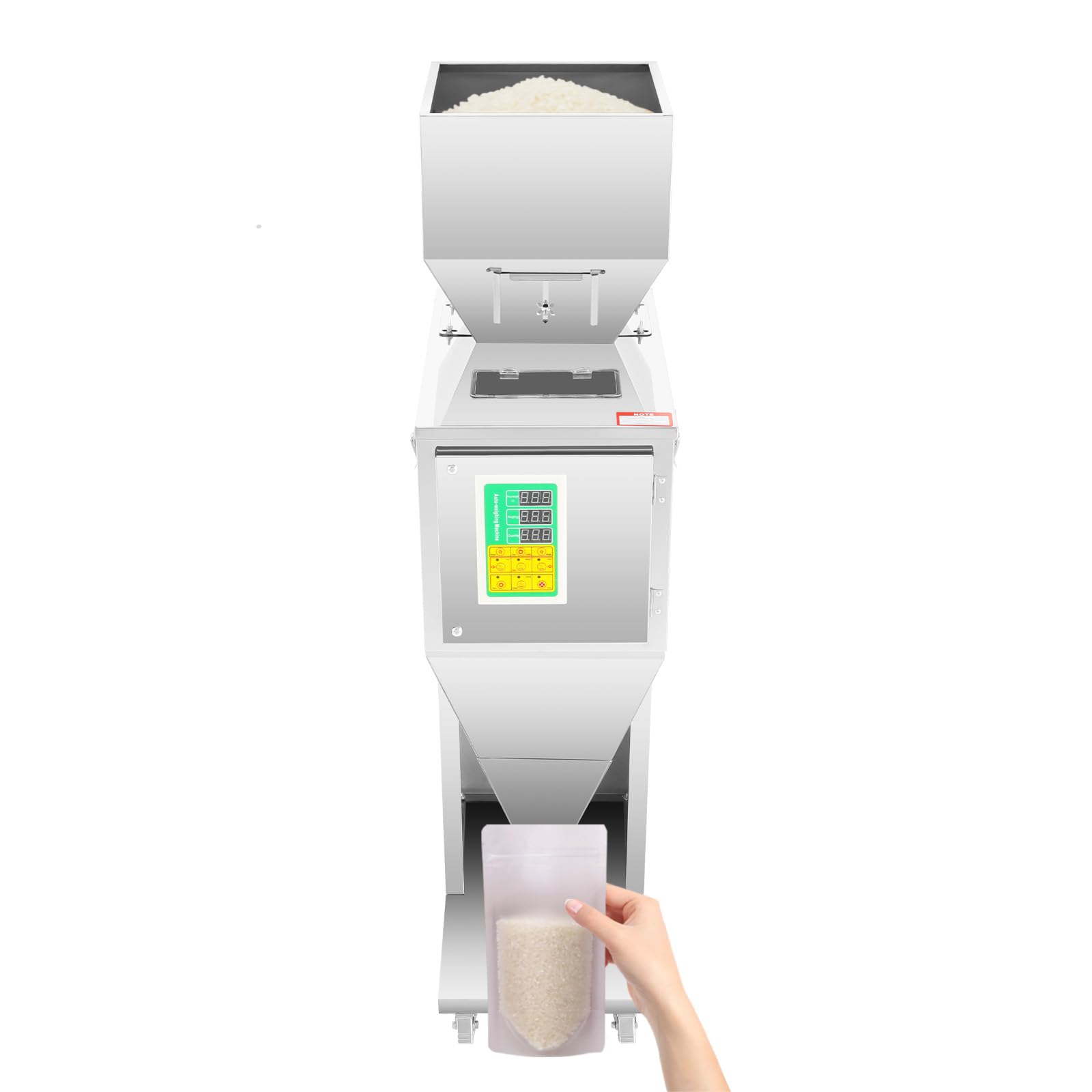 Pulverabfüllmaschine 10-999g Automatisches Wiegen und Abfüllen von Granulat Multifunktionale Verpackungsmas