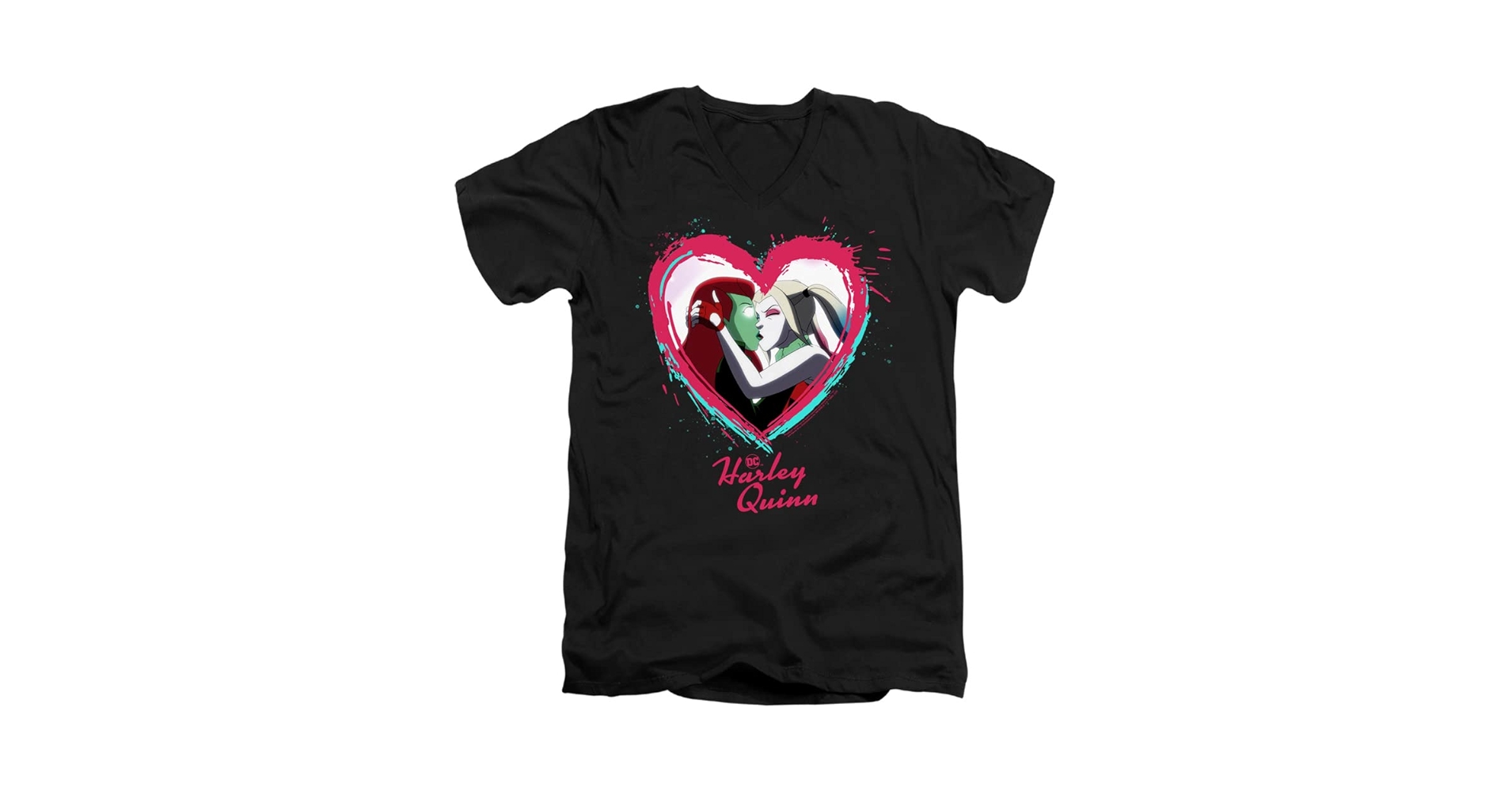 Amazon.com: Harley Quinn Animated Series Harley Ivy Kiss Unisex