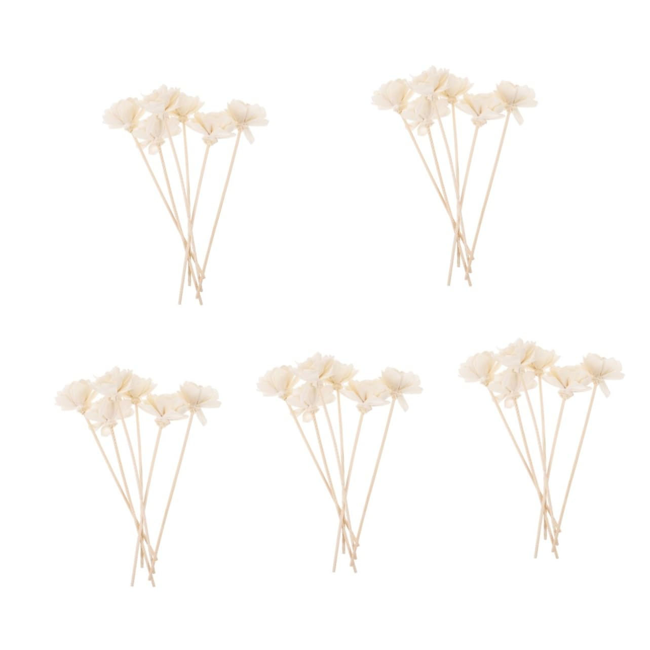 GALPADA 30stücke Duftstäbchen Dahlien Für Aromatherapie Dekorative Diffuser-Sticks Für Zuhause Natürliche Raumdüfte Und Entspannende