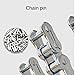 Generic 304/316 Stainless Steel Industrial Chain, Single/Double Row 04C/05B/06B/08B/10A MINGPING (Size : 06B-1 304-1m), EOEGRGGCB-06B-1304-1M