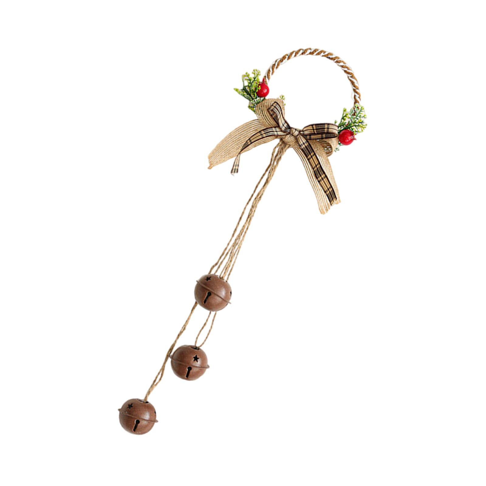 PTILSERY Unique Christmas Bells Ornament Decorative Christmas Bells Hangings Accessory Complements Any Festival Setting