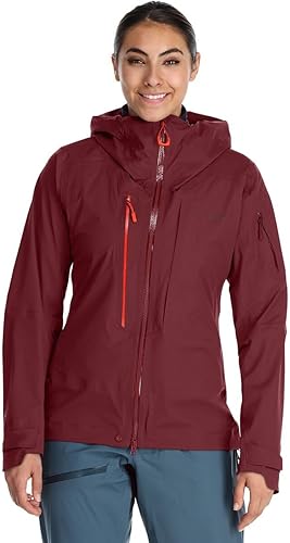 Rab Khroma Kinetic - Chaqueta impermeable transpirable para mujer para esquí y montañismo
