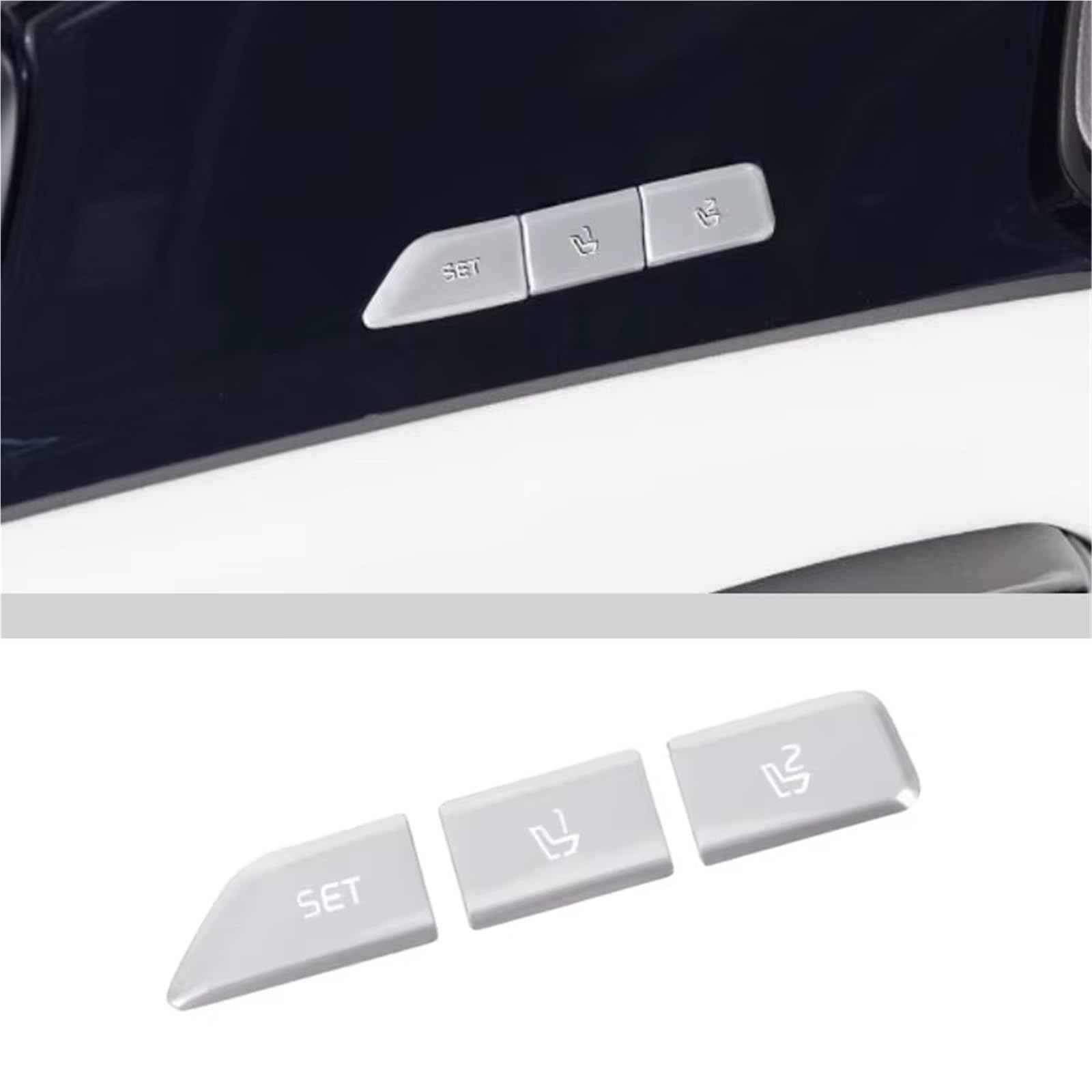 Interior Button Stickers Compatible with Kia for Carnival KA4