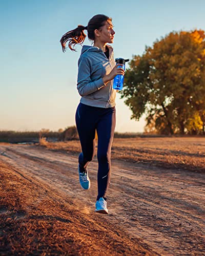 Simpure Filtered Water Bottle, Bpa Free Water Bottle With Filter Replaceable 4-Stage Filter Straw, Portable Water Filter Bottle For Camping, Hiking, Backpacking, Travel And Tap Water #TOP5