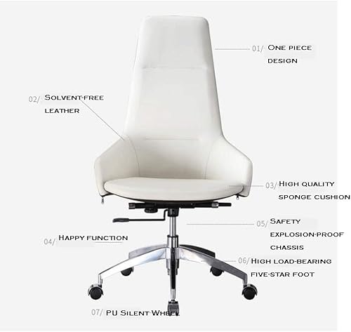 Miniatura 4 de Silla Gamer PU Leather Gaming Chair Lift Rotatable Reclining Computer Chair for Bedroom and Living Room Ergonomic Office Chair Gamer Chair for