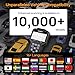 CGSULIT SC880 All System OBD2 Scanner with 25 Special Services, ABS SRS Transmission Engine TPMS Code Reader, Airbag/Oil/EPB/SAS/Throttle/Brake/BMS Reset, ABS Bleed Scan Tool, Free Update, Auto VIN