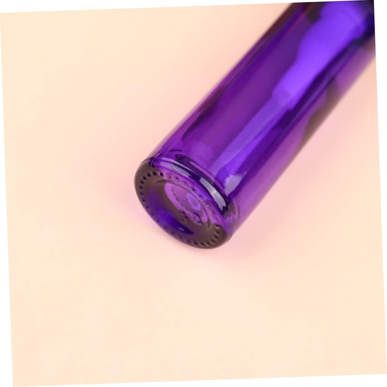 EPIGEIST 20個精油ボトル 紫色 容器 香水用リフィル可能なポータブルプ 旅行