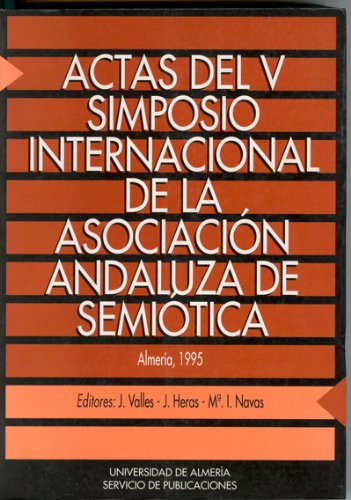 Portada de Actas del v simposio internacional de la asociacion andaluza