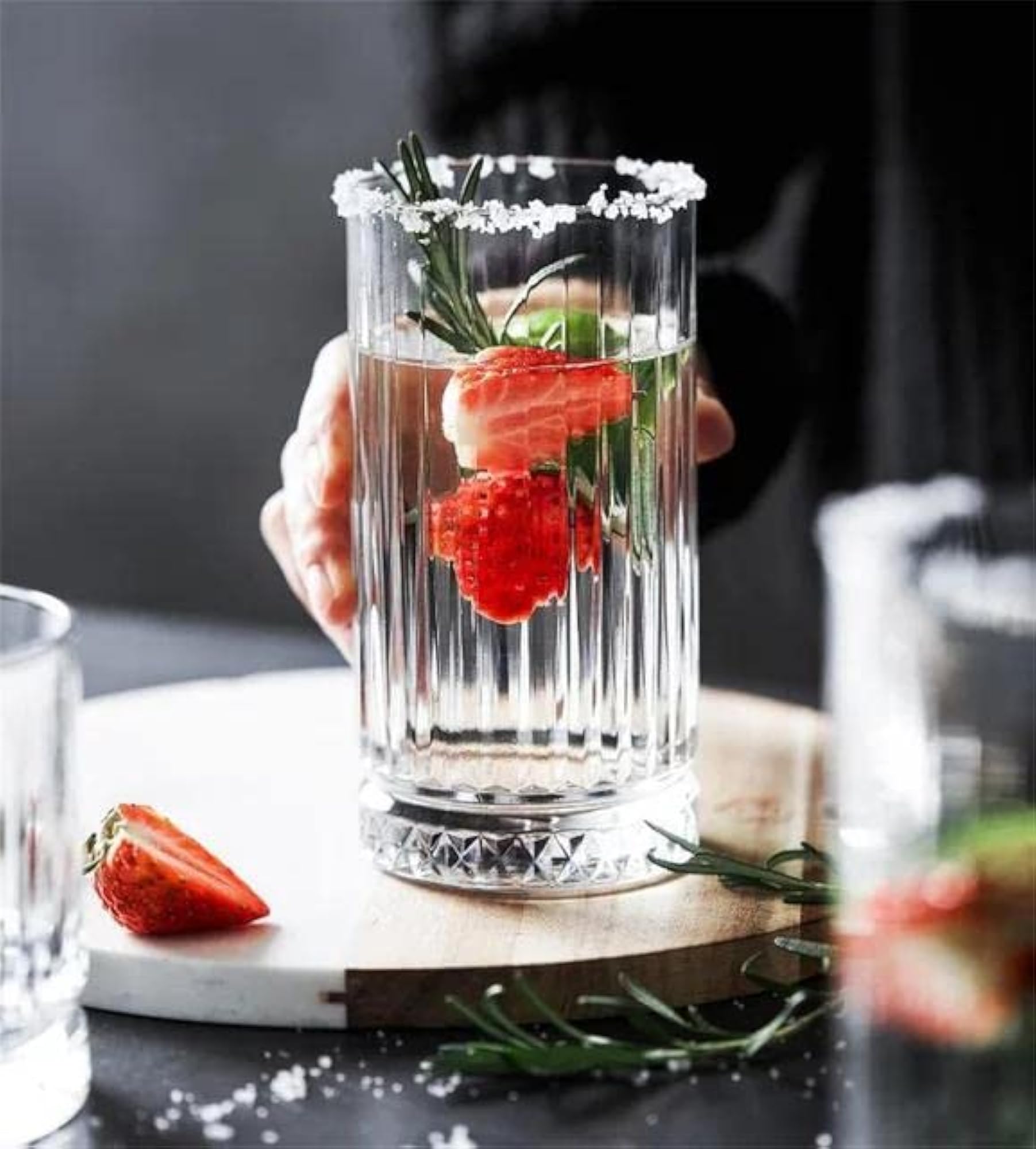 Brilliant New Addition Design Glass Set, 12 pcs, 300 ml