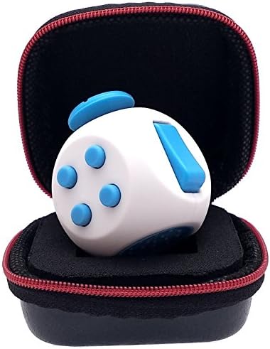 Amazon Com Pilpoc Thefube Fidget Cube Deluxe Authentic Fidget Toys For Adults Kids Premium Protective Case Stress Cube Anxiety Toys Adhd Ocd Autism Quiet Sides Fidget Clicker Toy White