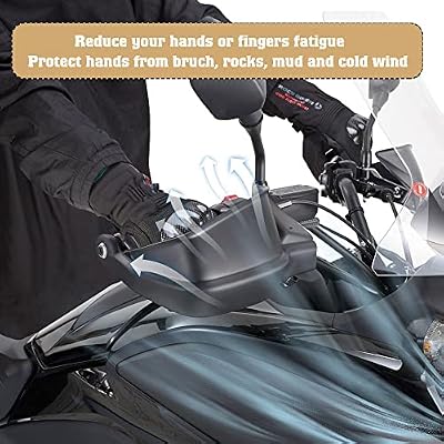 Motorcycle Handguards Hand Shield Protector Hand Guard Protector for Honda NC700X NC750X NC750S 2012-2022, Black