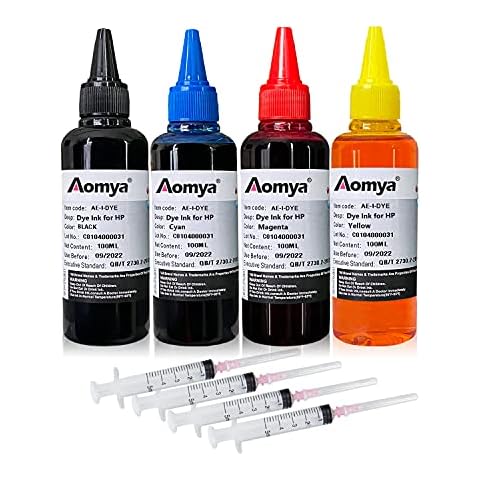 Aomya Ink Refill Kit for HP Inkjet Printers Cover