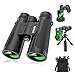 Produktbild Fernglas für Erwachsene, Kylietech 12x42 Ferngläser mit Stativ, Wasserdichtes Vogelbeobachtungs Fernglas mit BaK-4-Prismen, FMC-Objektiv, Telefonadapter für Fotografie, Sternenbeobachtung