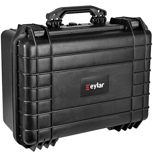 Maleta rígida para cámara Eylar 18.5 pulgadas impermeable negra miniatura 2