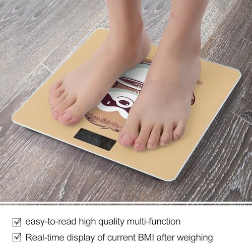 Báscula Digital de Baño con Display LED, Vidrio Templado miniatura 5