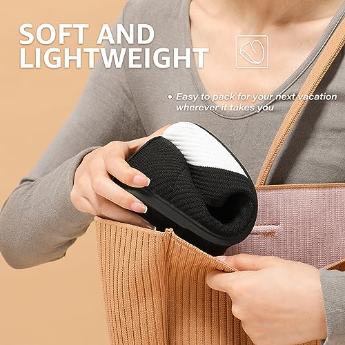 Bacia Women Flats Shoes Square Toe Ballet Flats Washable Fashion Two Toned Casual Office Shoes4