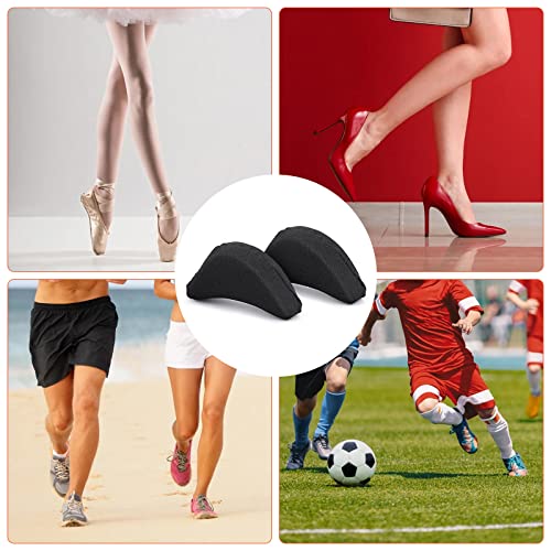 Image of Sibba 8 Pieces Toe Filler Inserts - Unisex Breathable Toe Plug Forefoot Pad Soft Sponge Big Shoe Filler for High Heel Foot Pain Relief for Women and Girls