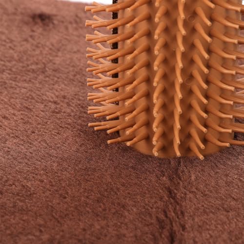 Rascador para gato con poste resistente y plataforma miniatura 6