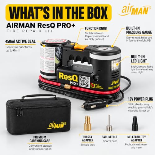 AIRMAN ResQ Pro+ Tire Repair Kit