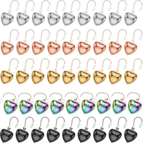 Sumind Heart Shaped Tea Strainer Set