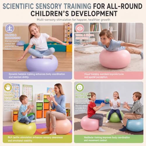 Image of Lewtemi 6 Pcs Flexible Seating for Classroom Elementary