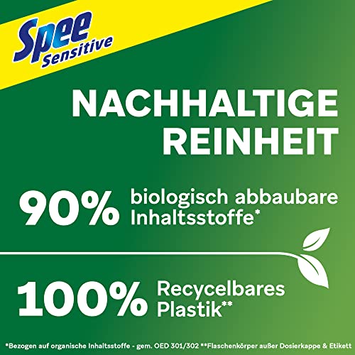 Spee Sensitive Waschmittel 4 + 1 für 6 x 22 Waschladungen