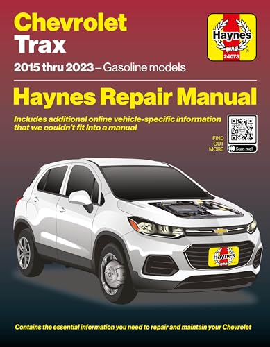Haynes Chevrolet Trax (2015-2023) Repair Manual – Maintenance, Troubleshooting, Wiring