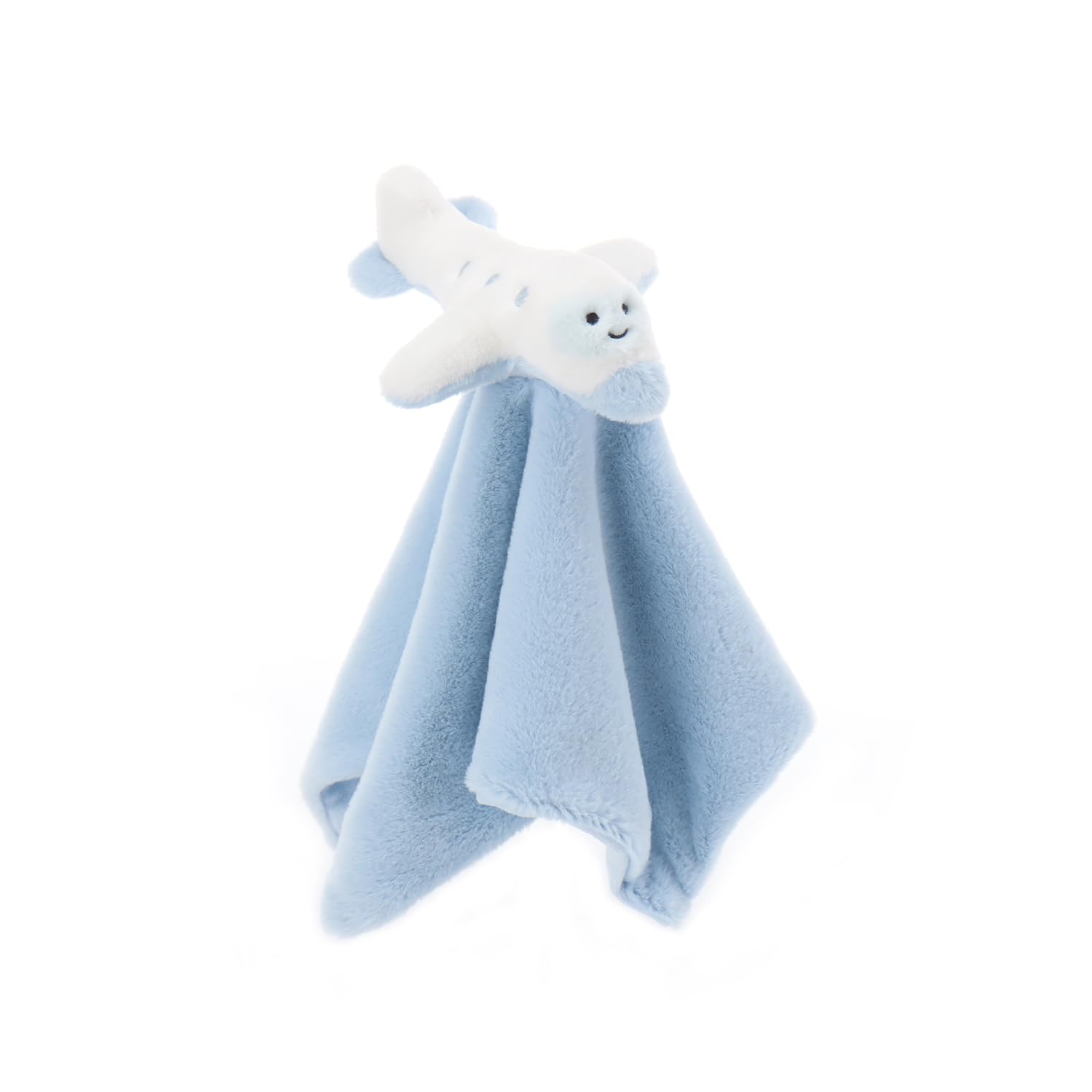 Apricot Lamb Comfort Plane Comforter Plush Security Blanket Lovey 14x14