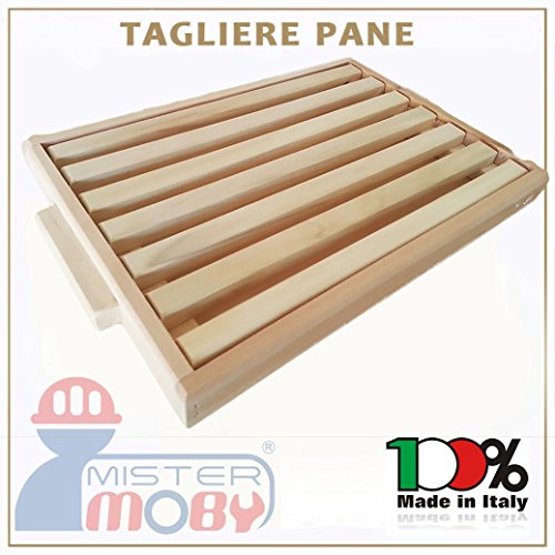 3legno Tagliere Affetta Pane Raccoglibriciole