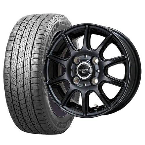 ブリヂストン ブリザック VRX3 155/65R14 75Q ビックウェイ BWT541 MB 14-4.5J +45 4/100 国産車用 軽自動...