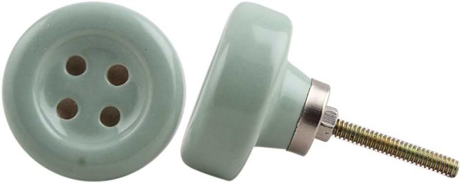 Indian Shelf 6 Piece Ceramic Modern Dresser Handles Cabinet Knobs Drawer Pulls Decorative Home Finish