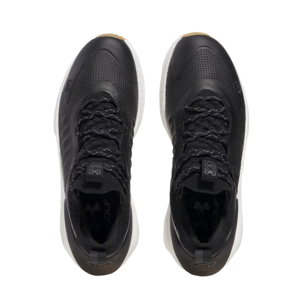 Under Armour Phantom Fore Zapatos de golf sin pinchos para hombre 2025 Negro/Acento 10.5