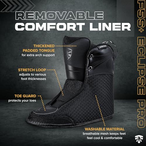 Image of FlyingEagle F5S+ Eclipse Pro Unisex Inline Roller Skates, 11 Size Options