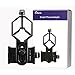 F.Dorla Universal Cellphone Telescope Adapter Mount, Compatible with Binocular Monocular Spotting Scope Microscope for iPhone Samsung Cellphone Support Eyepiece Diameter 25 to 48mm