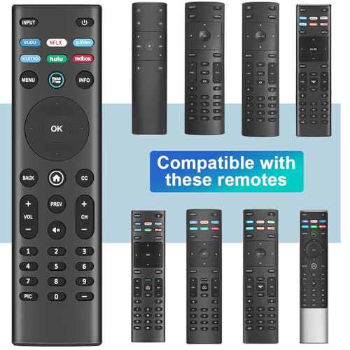Image of for VIZIO-Smart-TV-Remote-Control, Universal Replacement XRT140 for VIZIO All LED LCD HD 4K UHD HDR Smart TVs
