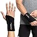 Copper Compression Advanced Wrist Brace - Copper Infused Adjustable Orthopedic Support Splint for Pain, Carpal Tunnel, Arthritis, Tennis Elbow, Tendinitis, RSI, Ganglion Cyst for Men Women Left L/XL