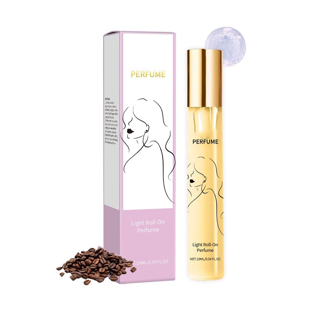 Light Scent Rollerball Perfume - Boosts Feminine Charm, Coffee Aroma, Non-Irritating, Instant Scent Release(3pcs)