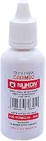 Tinta para Carimbo 30ml Nykon – Refil para Carimbos e Almofadas, Secagem Rápida, Alta Durabilidade, Ideal para Escritórios e Uso Profissional (Vermelho)