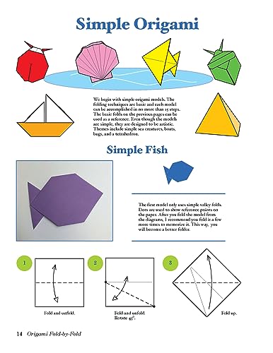 Origami Fold-by-Fold: Building Skills One Step at a Time from Beginner to Advanced (Dover Crafts: Origami & Papercrafts) - Image 11