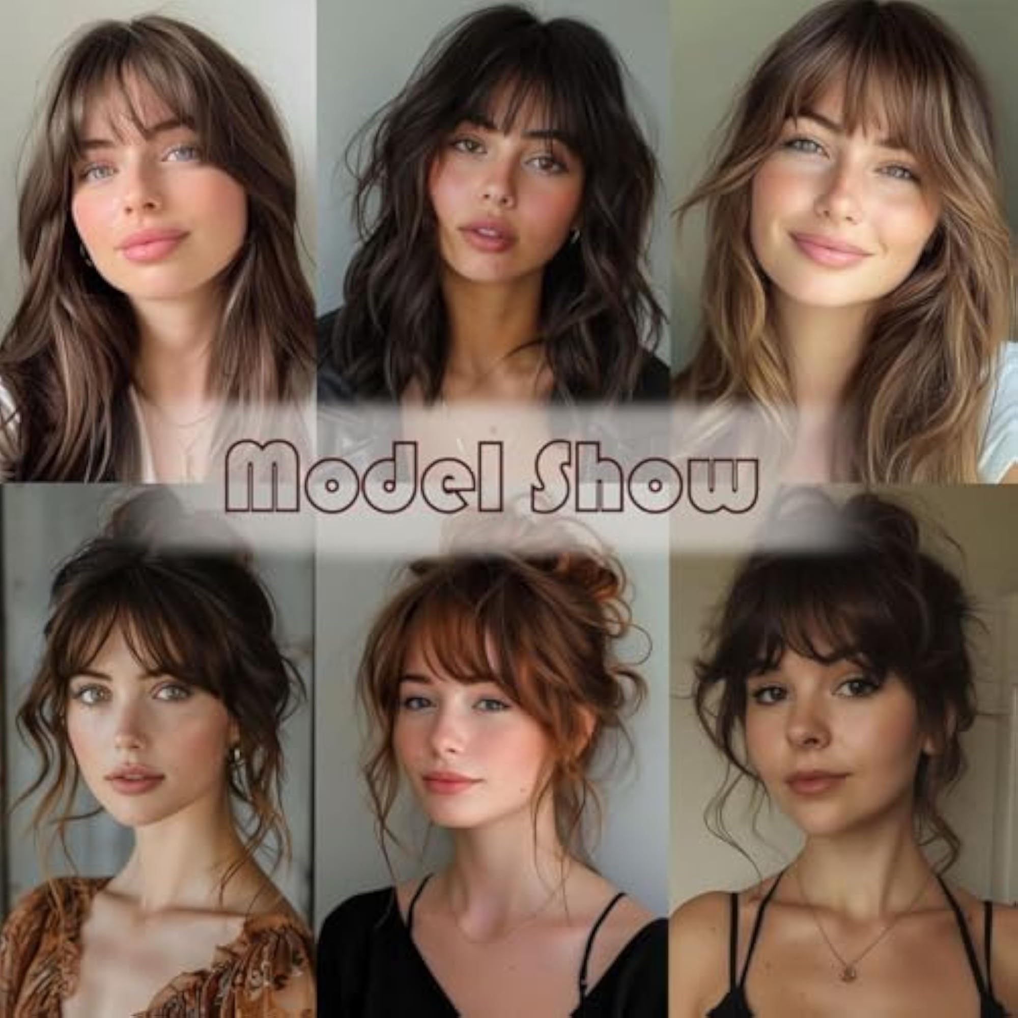 2 PCS Hair Patch for Women, Bangs Hair Extensions