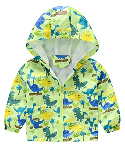 Image of Happy Cherry Kids Boys Girls Fleece Lined Windbreaker Jacket Fashion Prints Hoodie for Fall Winter