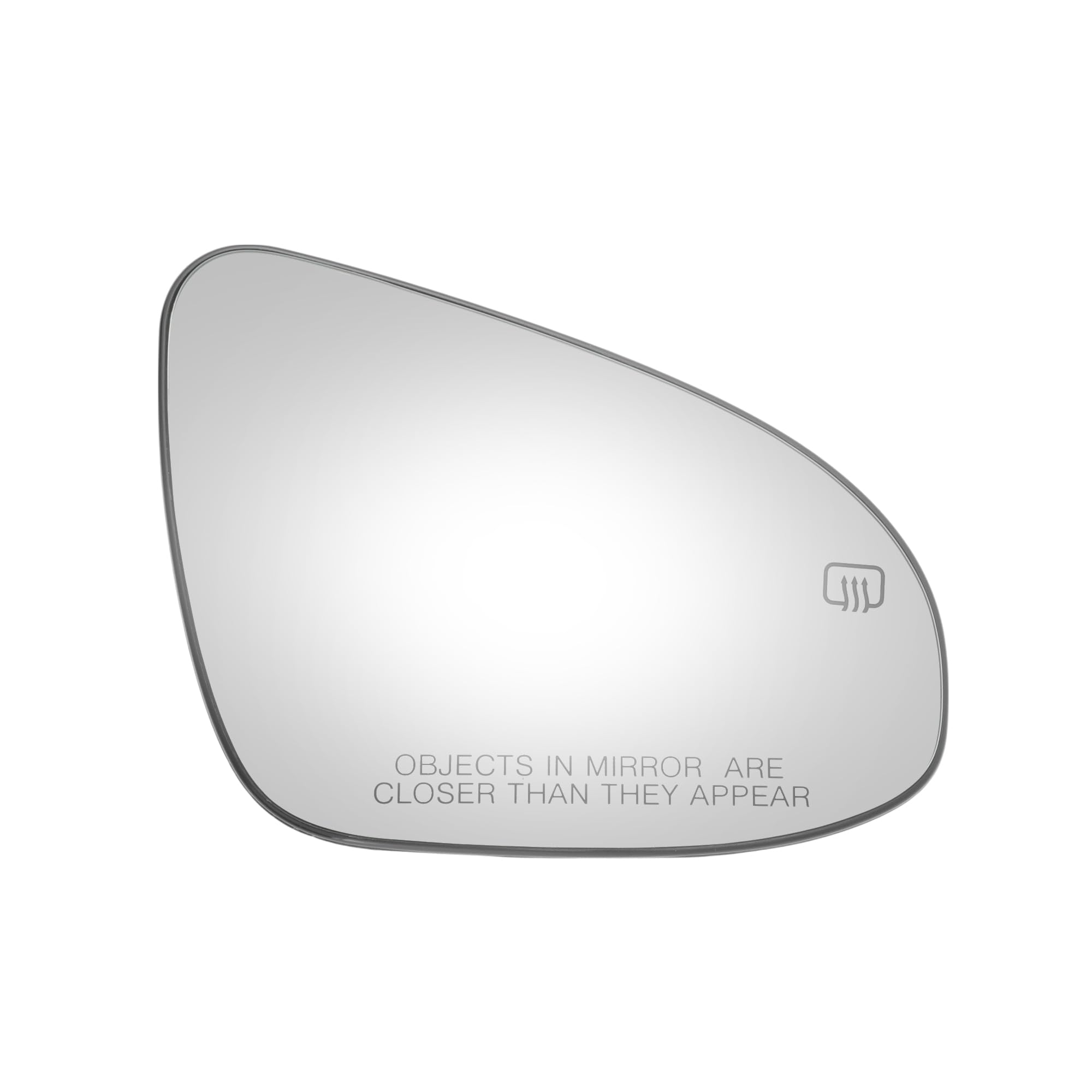 View 1 of Motoforti Clear Lens Passenger Side Mirror Glass Replacement for Toyota Corolla 2014-2019, Right Rearview Mirror Glass for Toyota Corolla with Power Heated Replaces No.8793102F90