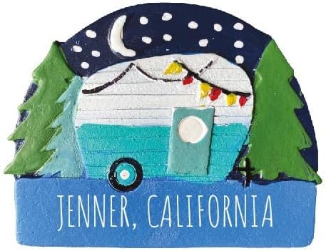 Jenner California - Imán para nevera (2 x 3 pulgadas) disponible en Yaxa Colombia