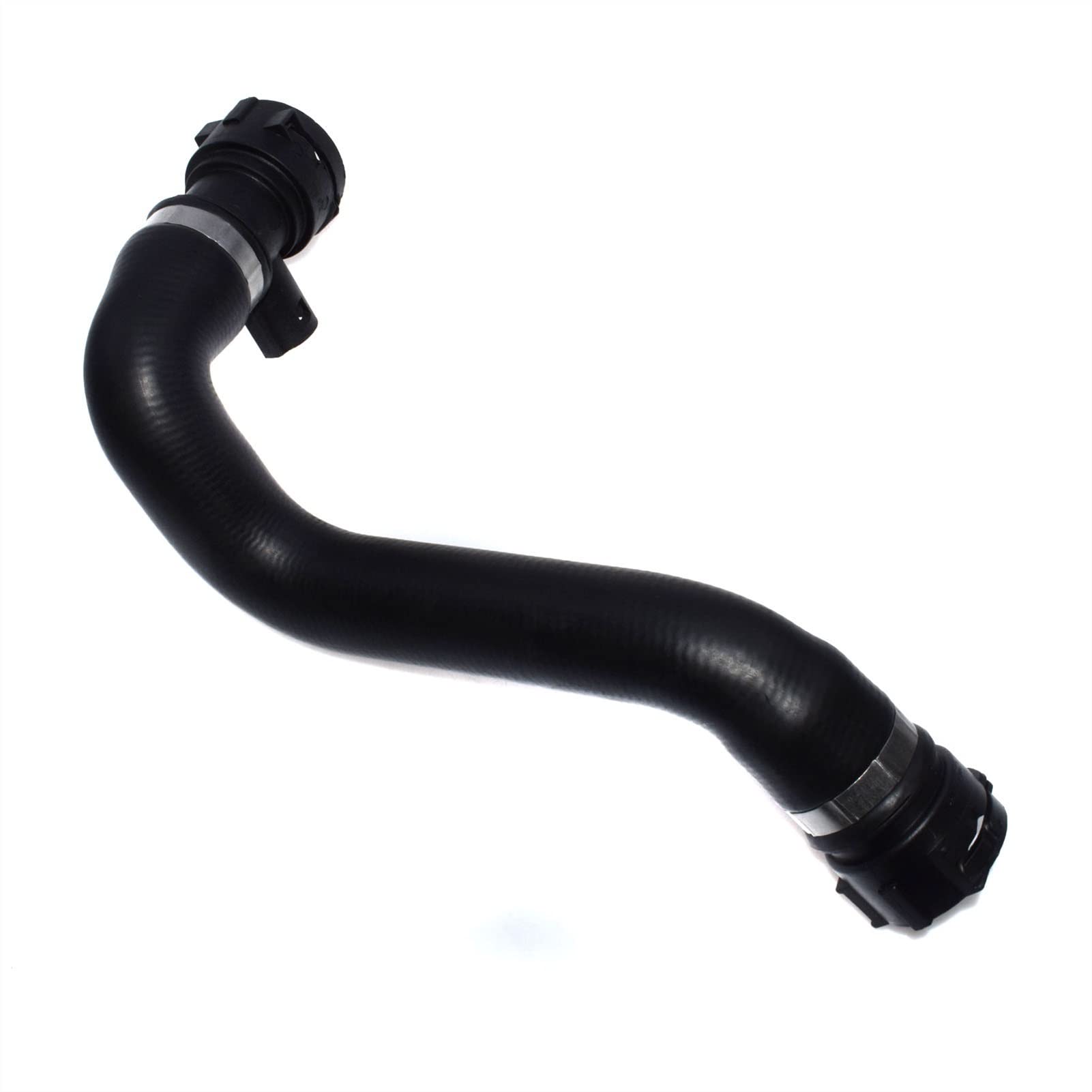 Wivplex Upper Lower Radiator Coolant Hose Expansion Tank Pipe, for BMW, E46 323i 325i 328i 323Ci 325Ci 328Ci 330xi 17127510952 Car Thermostat Hose(2)