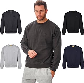 Iron Mountain Men's Soft Fleece Crew Neck Hoody Sweatshirt (pack of 1)