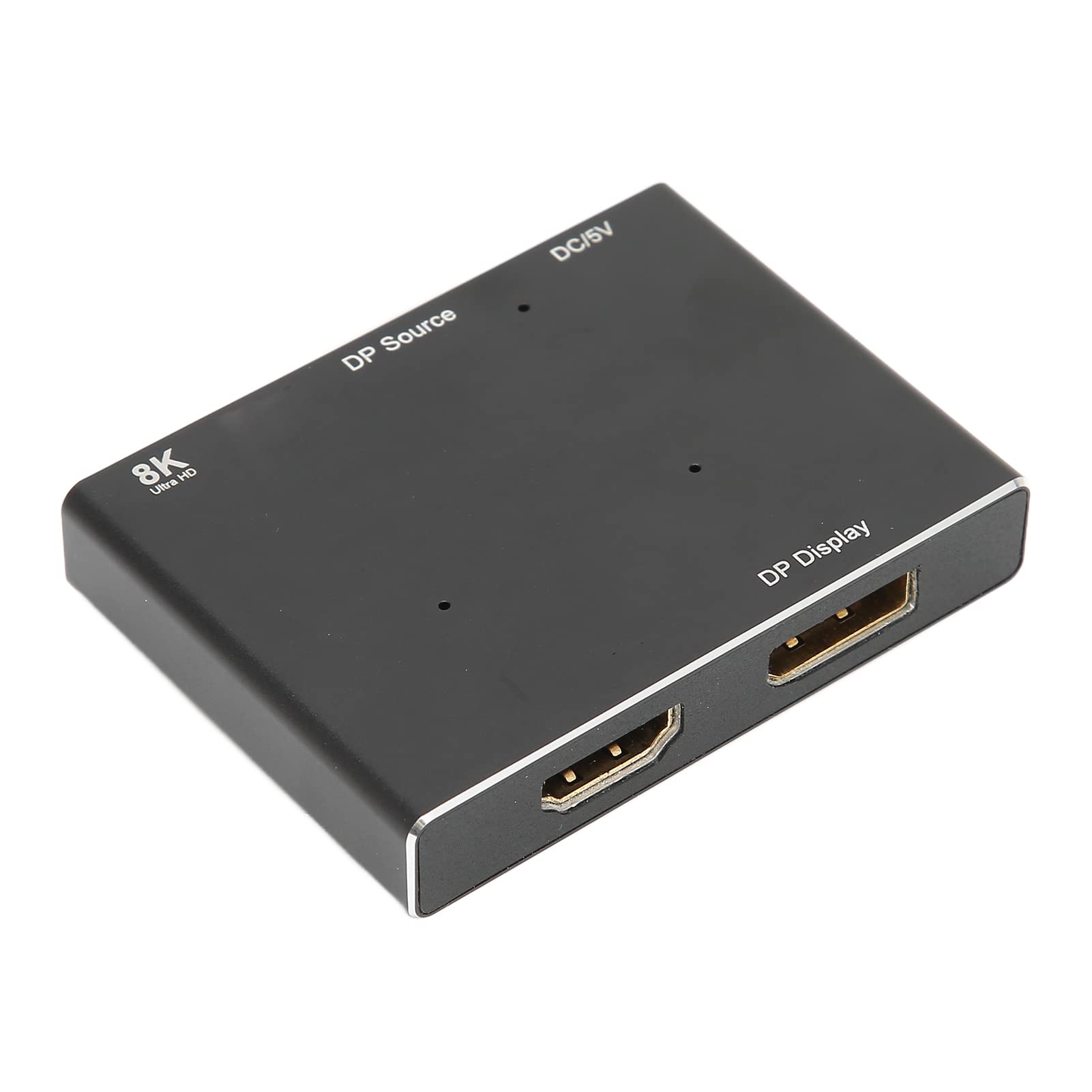 Répartiteur DisplayPort 1.4 8K, Répartiteur DisplayPort 8K 1 Entrée 2 Sorties Cinéma Maison Multifonctionnel pour l'apprentissage