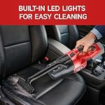 Cordless Vacuum Cleaner for Milwaukee M18 18V Battery, 500W Handheld Vacuum Cleaner with Washable Filter, Portable Stick Vacuum for Floor Carpet Car Hardwood Pet Hair(Battery Not Included)