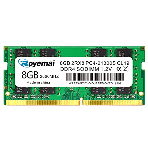 Royemai 8GB DDR4 2666MHz Sodimm Cover